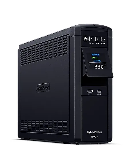 CyberPower CP1600EPFCLCD sistema de alimentación ininterrumpida (UPS) Línea interactiva 1,6 kVA 1000 W 6 salidas AC