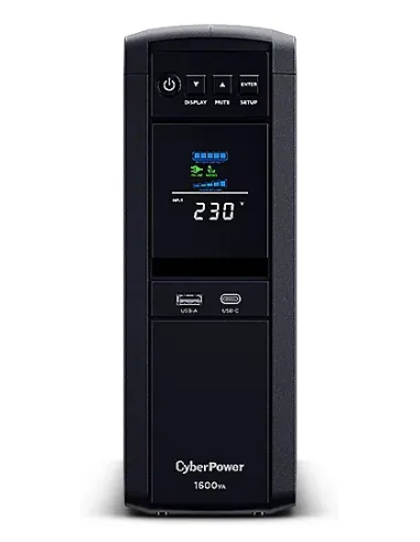 CyberPower CP1600EPFCLCD sistema de alimentación ininterrumpida (UPS) Línea interactiva 1,6 kVA 1000 W 6 salidas AC
