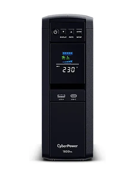 CyberPower CP1600EPFCLCD sistema de alimentación ininterrumpida (UPS) Línea interactiva 1,6 kVA 1000 W 6 salidas AC