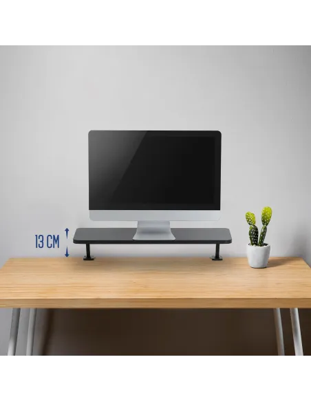 Ewent EW1546 soporte para monitor 86,4 cm (34") Escritorio Negro