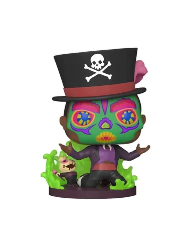 Funko pop disney villanos tiana y el sapo sugar skull facilier base especial