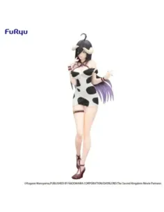 Figura good smile company overlord trio try it albedo mini dress cow pattern version 21cm