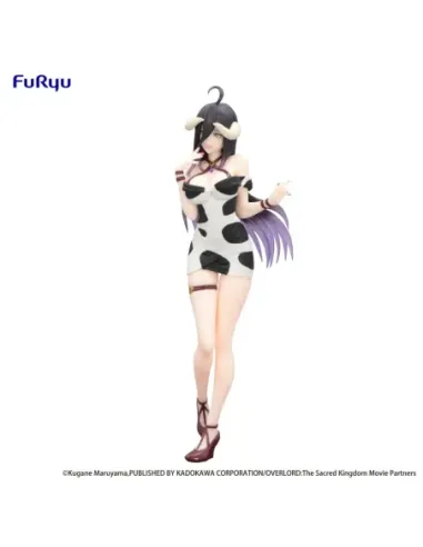 Figura good smile company overlord trio try it albedo mini dress cow pattern version 21cm