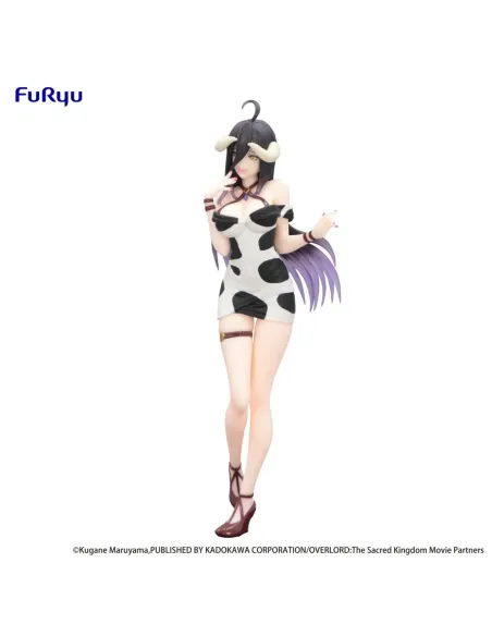 Figura good smile company overlord trio try it albedo mini dress cow pattern version 21cm