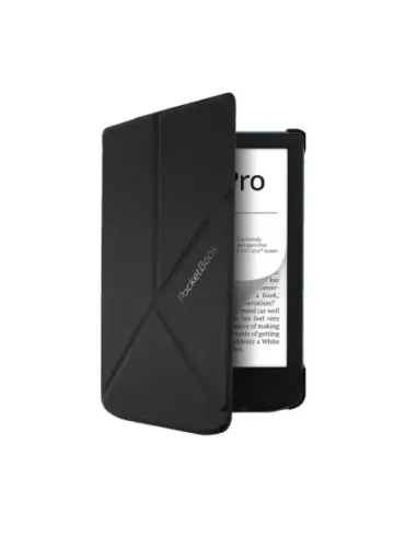 Pocketbook funda shell series verse + verse pro - origami color negro