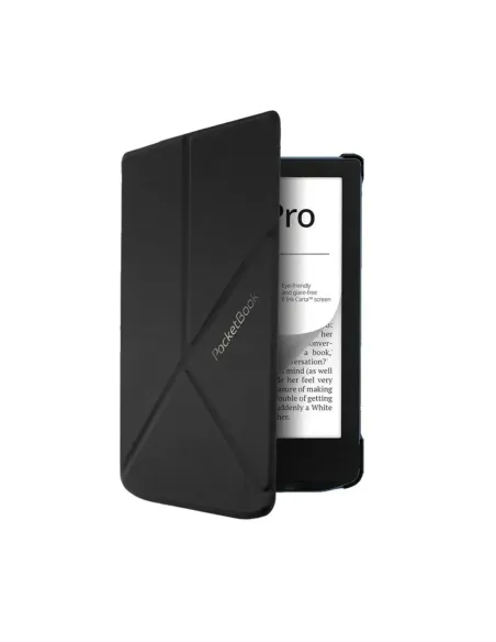 Pocketbook funda shell series verse + verse pro - origami color negro