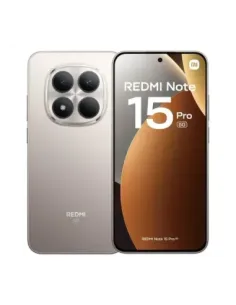 Movil xiaomi redmi note 15 pro 5g 12gb 512gb 6.8 pulgadas titanio