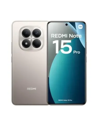 Movil xiaomi redmi note 15 pro 8gb 256gb 6.77 pulgadas titanio