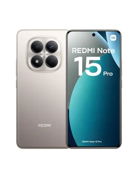 Movil xiaomi redmi note 15 pro 8gb 256gb 6.77 pulgadas titanio