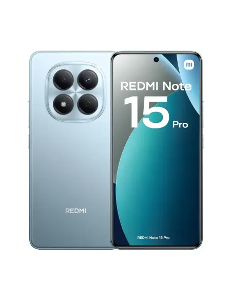 Movil xiaomi redmi note 15 pro 8gb 256gb 6.77 pulgadas azul