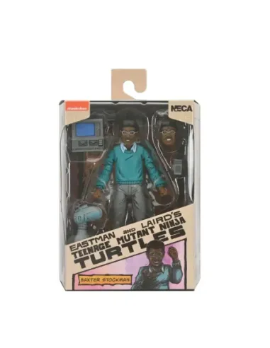 Figura neca teenage mutant ninja turtles mirage comics baxter stockman scale action 18cm