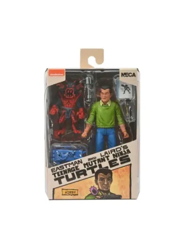 Figura neca teenage mutant ninja turtles mirage comics kirby scale action 18cm