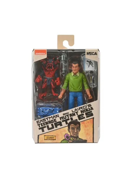 Figura neca teenage mutant ninja turtles mirage comics kirby scale action 18cm