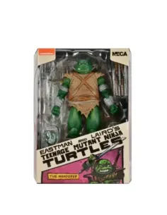 Figura neca teenage mutant ninja turtles mirage comics michelangelo the wanderer 18cm