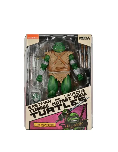 Figura neca teenage mutant ninja turtles mirage comics michelangelo the wanderer 18cm