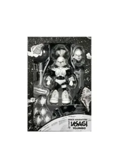 Figura nega usagi yojimbo space usagi yojimbo black & white ver. scale action 18cm