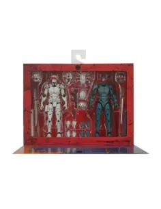 Figura neca teenage mutant ninja turtles synja patrol troop reinforcements pack 2 scale action 18cm