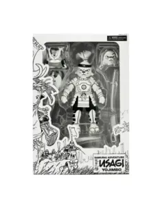 Figura neca usagi yojimbo black & white ver. scale action 18cm