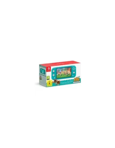 Nintendo Switch Lite Azul Turquesa + Juego Nintendo Animal Crossing New Horizons