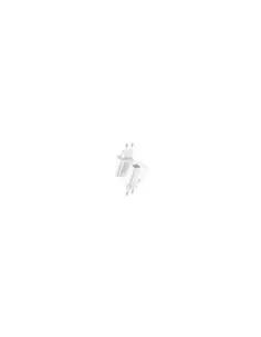 Cargador qcharx apolo 2.4a 2 puerto usb a  blanco