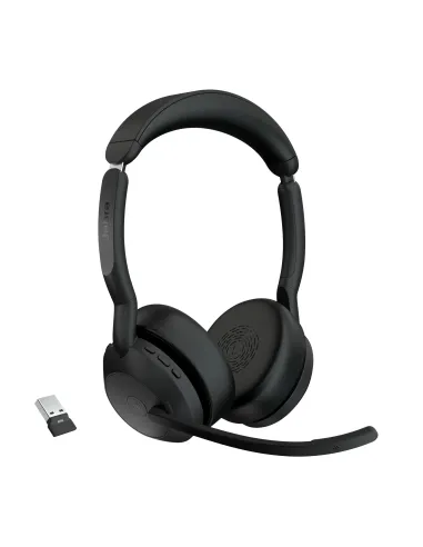 Jabra Evolve2 55 Auriculares Inalámbrico Diadema Oficina Centro de llamadas Bluetooth Negro