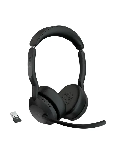 Jabra Evolve2 55 Auriculares Inalámbrico Diadema Oficina Centro de llamadas Bluetooth Negro