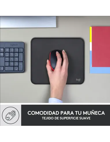 Logitech 956-000049 alfombrilla para ratón Grafito