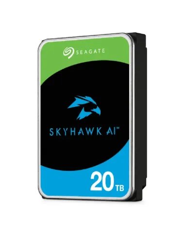 Seagate SkyHawk AI disco duro interno 20 TB 7200 RPM 512 MB 3.5" Serial ATA III