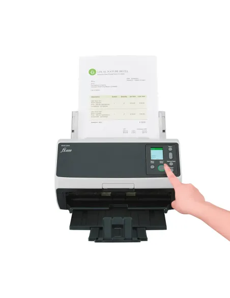 Ricoh fi-8190 Alimentador automático de documentos (ADF) + escáner de alimentación manual 600 x 600 DPI A4 Negro, Gris