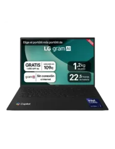 Portatil lg 16zd90t - g.ax88b u7 - 255h -  32gb -  ssd 1tb -  16 pulgadas -  freedos