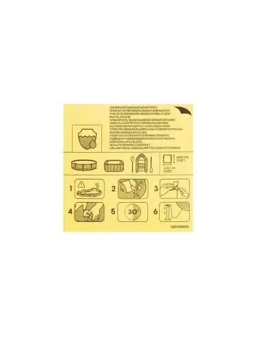 Bestway 62091 kit de reparación hinchable