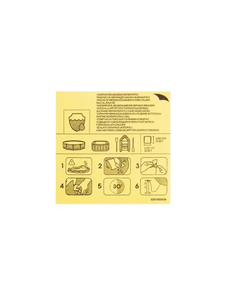 Bestway 62091 kit de reparación hinchable