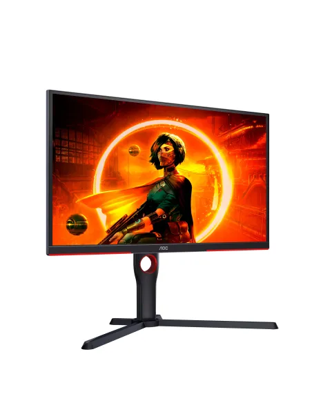 AOC G3 25G3ZM BK pantalla para PC 62,2 cm (24.5") 1920 x 1080 Pixeles Full HD Negro, Rojo