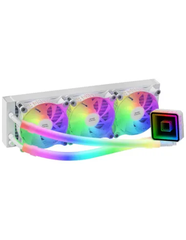 Kit de refrigeracion mars gaming ml - ultra360 blanco 650w 3 x 120mm rgb