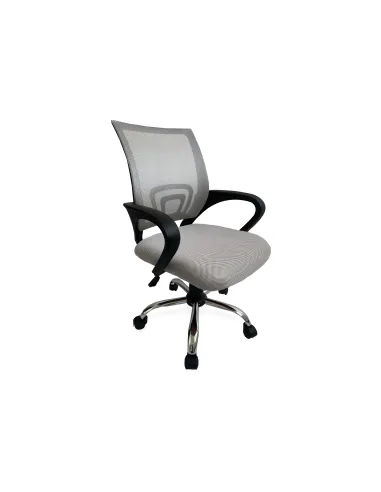 Equip 651015 silla de oficina y de ordenador Asiento acolchado Respaldo de malla