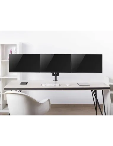 Equip Soporte de sobremesa para monitor triple de 17"-27