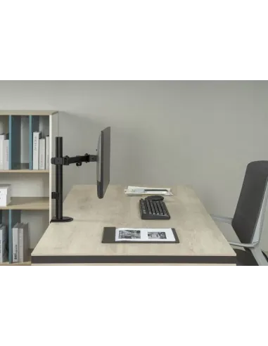 Equip Soporte de escritorio articulado para monitor de 17«-32», negro