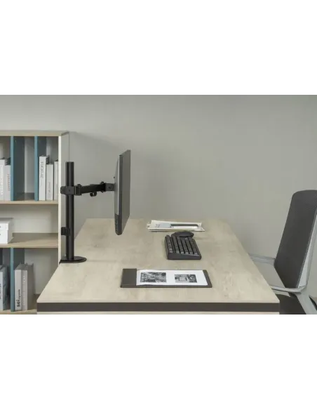 Equip Soporte de escritorio articulado para monitor de 17«-32», negro