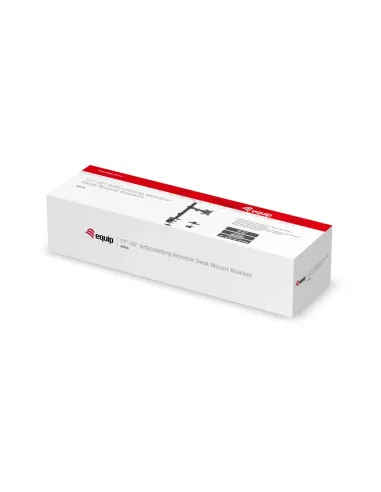 Equip Soporte de escritorio articulado para monitor de 17«-32», negro