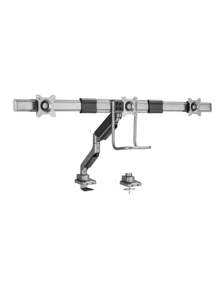 Equip Soporte de sobremesa para monitor triple de 17"-27