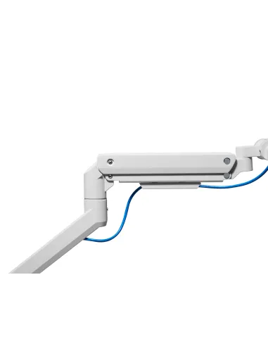 Equip Soporte de escritorio para monitor de 17«-49», blanco