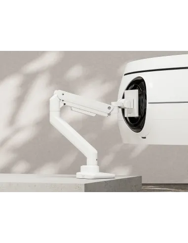 Equip Soporte de escritorio para monitor de 17«-49», blanco