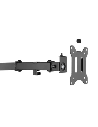 Equip Soporte de sobremesa económico para dos monitores de 17"-32