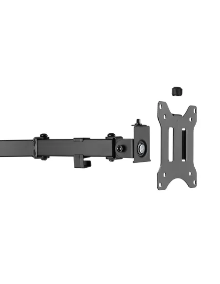 Equip Soporte de sobremesa económico para dos monitores de 17"-32