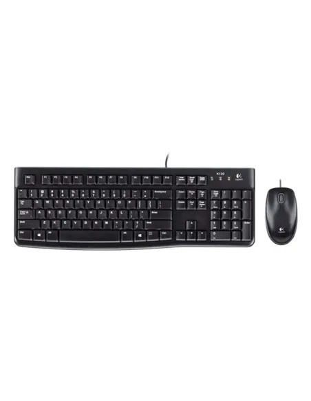 Venta online de teclados al mejor precio. Venta de Logitech Desktop MK120 teclado USB QWERTY Italiano Negro a 29,70 €