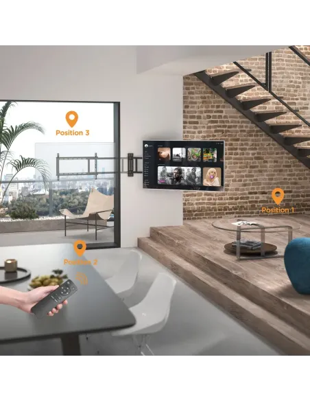 Equip Soporte giratorio motorizado para TV de 32"-75