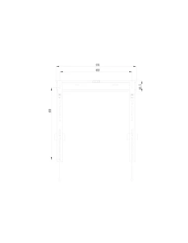 Equip Soporte fijo de pared para TV de 37"-55