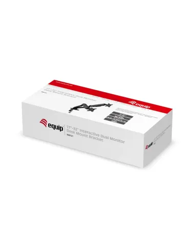 Equip Soporte de sobremesa para dos monitores interactivos de 17"-32