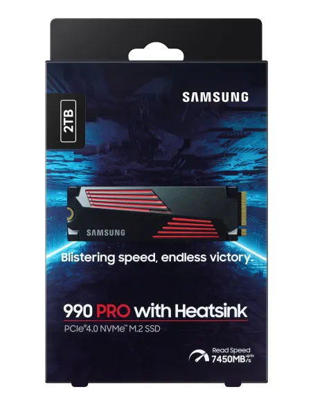 Samsung 990 PRO 2 TB M.2 PCI Express 4.0 NVMe V-NAND MLC