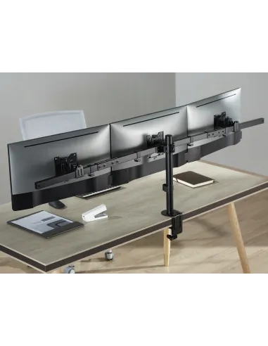 Equip Soporte articulado de sobremesa para triple monitor de 17"-32